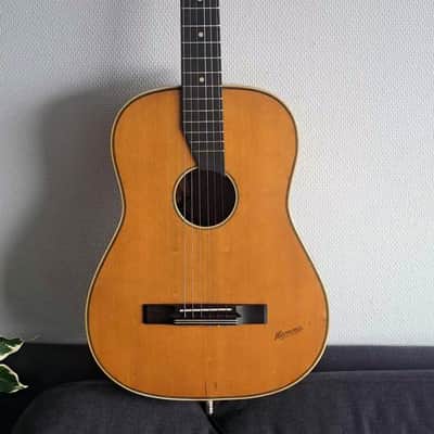 HARMONIE Folk/blues parlor with 3 piezo pickups 1960 image 16