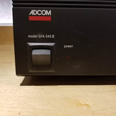 ADCOM GFA-545 II Amplifier & GTP-506 Preamplifier/Tuner Set - Tested & Working image 5