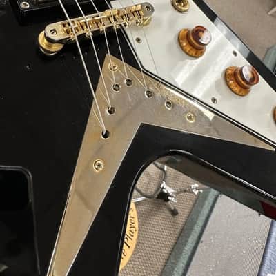 2001 Epiphone '58 Korina Flying V Reissue image 12
