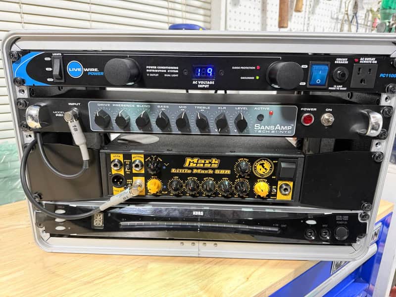 Markbass Little Mark 58R 500-Watt Bass Amp Head 2022 - Present - Black image 1