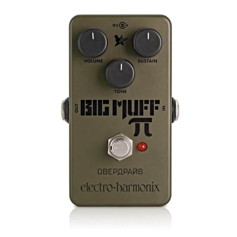 Electro Harmonix Nano GREEN RUSSIAN BIG MUFF Distortion Pedal image 1