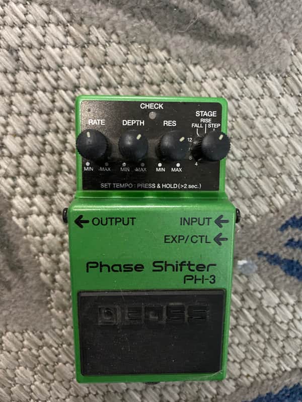 Boss PH-3 Phase Shifter (Dark Gray Label) 2000 - Present - Green image 1