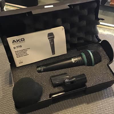 AKG D770 Emotion Series Vintage Dynamic Vocal Microphone image 1