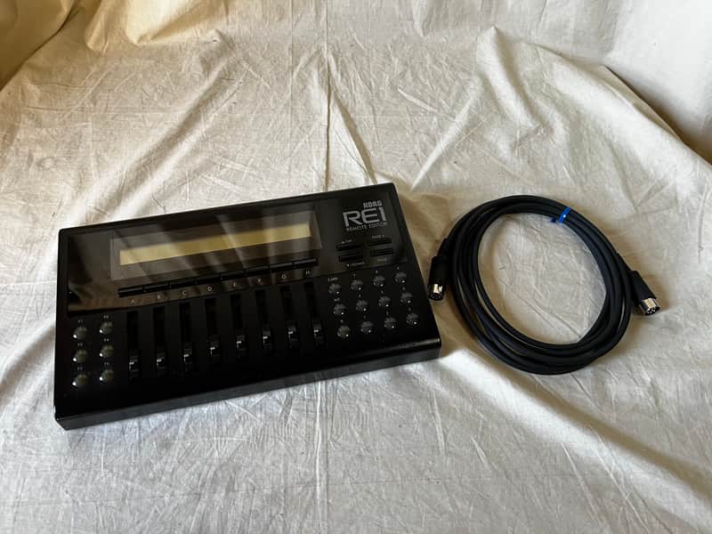 KORG A1 マルチエフェクター　RE1リモート　セット Korg RE1 Remote Editor w/ 8-pin connect cable A1 M3R 03r/w