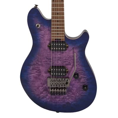 Used EVH Wolfgang WG Standard QM - Northern Lights w/ Baked Maple FB image 1