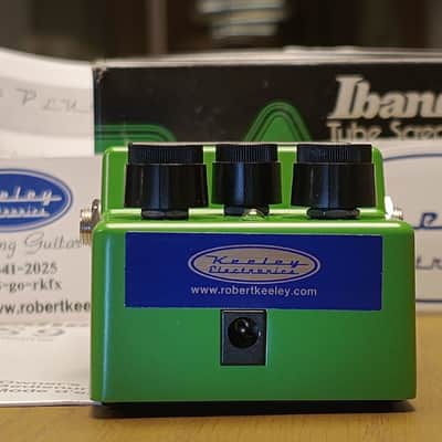 Ibanez TS9 Tube Screamer Keeley mod (Signed by Robert Keeley) image 6