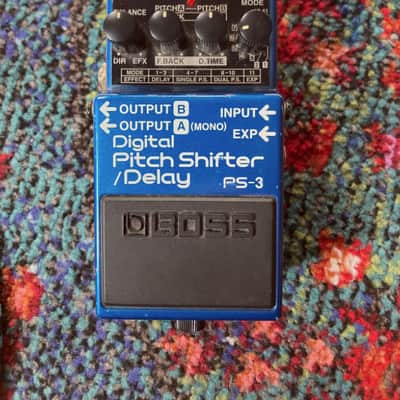 Boss PS-3 Digital Pitch Shifter/Delay (Pink or Dark Gray | Reverb
