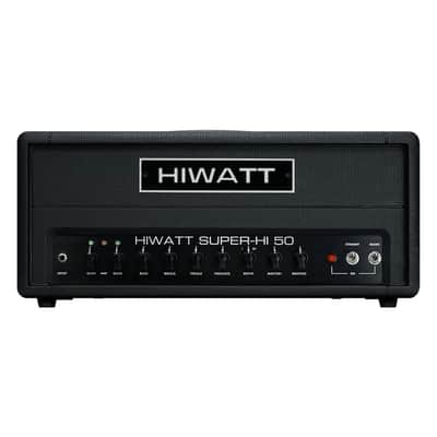 Hiwatt SUPER-HI 50 Guitar Amplifier Head *USA Small Business* image 1