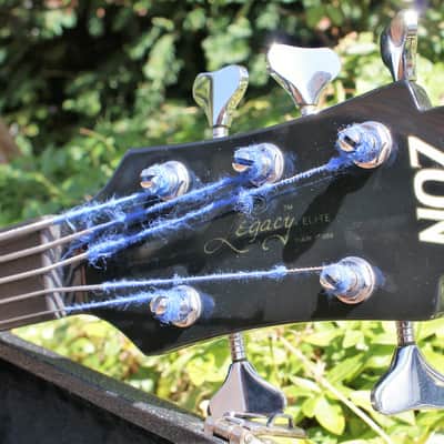 1998 Zon Legacy Elite 5 String Fretless Bass (EX John Giblin, Simple Minds, Kate Bush etc) image 2