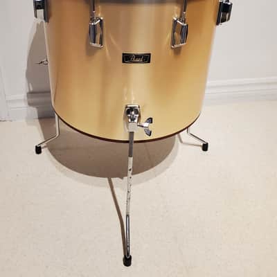 6PC VTG 1970's PEARL 22x14,16x16, 16,15,14,13 Gold Satin "Phenolic"  Concert/Power Drum Kit - Gorgeous Clean A+ image 15