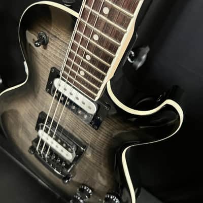 Dean Thoroughbred X Flame Maple Charcoal Burst image 4