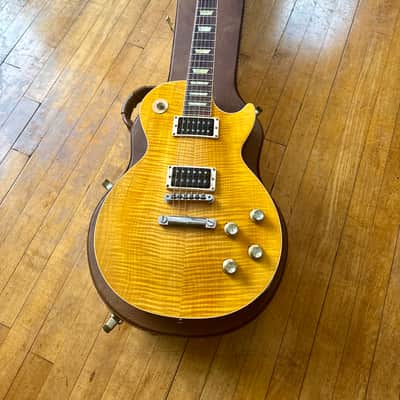 Gibson Les Paul Classic Plus w/ OHSC - Great Top, Upgraded Wiring Harness, 8.8 lb, 2001 image 5