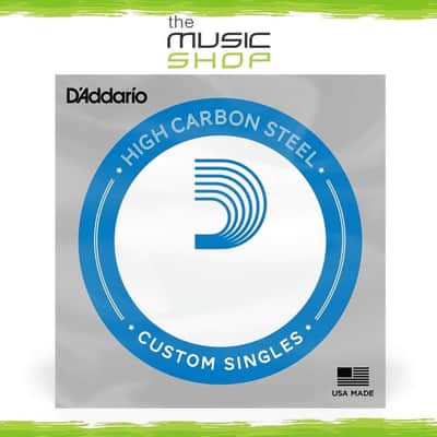 D'Addario Single Plain Steel .009 Electric or Acoustic Guitar String - PL009 image 1
