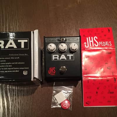 JHS ProCo Rat 2 Ratpack Mod 2014 Black / White Knobs image 2