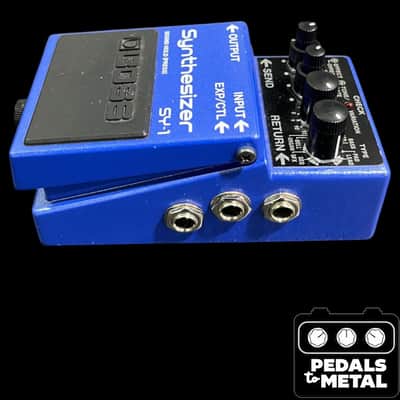 Boss SY-1 Synthesizer 2019 - Present - Blue - X21699 image 5