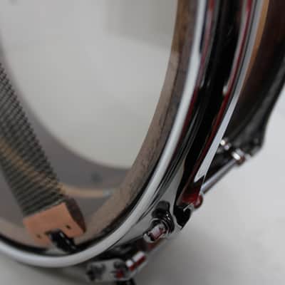 Holloman Custom Drums 5x13" Walnut/Maple snare - Hand rubbed urethane over Danish oil image 6