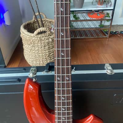 2003 Ernie Ball Music Man Bongo 4 HH - Lava Pearl image 4