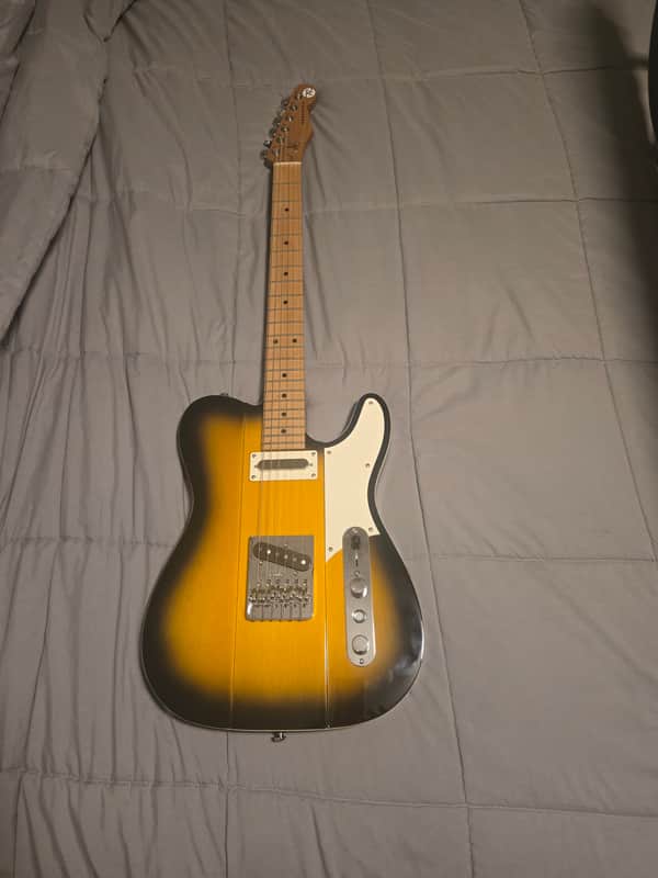 Reverend Greg Koch Signature Gristlemaster with Maple Fretboard 2020 - Present - 3 Tone Burst image 1