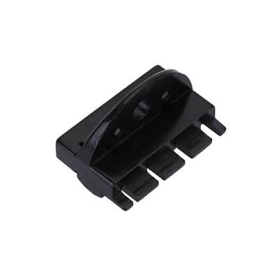 Headless Bass Guitar Bridge Tailpiece System, Black image 7