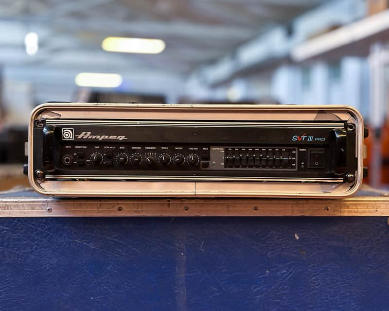 1996 Ampeg SVT-III Pro Bass Amp Head image 1
