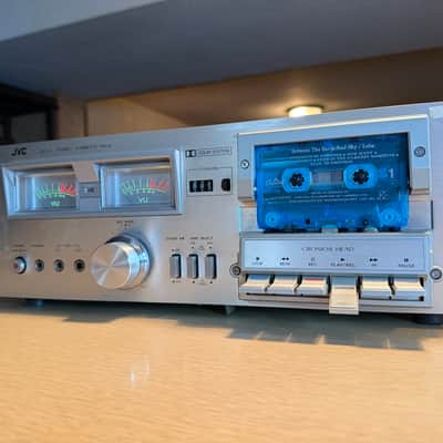 JVC KD-A1 Cassette Deck; New Belts; High Fidelity Beautiful VU Meters Very Rare! image 2