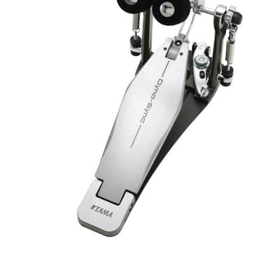 Tama HPDS1TW Dyna-Sync Direct Drive Double Bass Drum Pedal 2019 - Silver / Black image 2