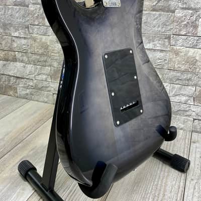 Squier Affinity Black Burst Flame HSS Stratocaster FMT - #0378153539 image 2