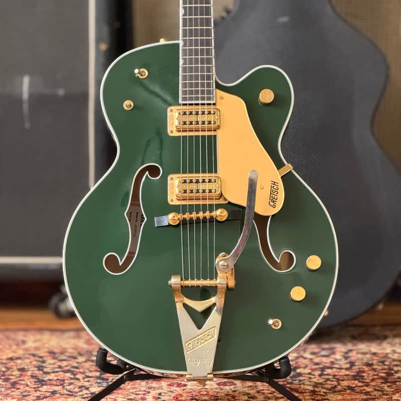 Gretsch G6196T Country Club with Bigsby 2004 - Cadillac Green image 1
