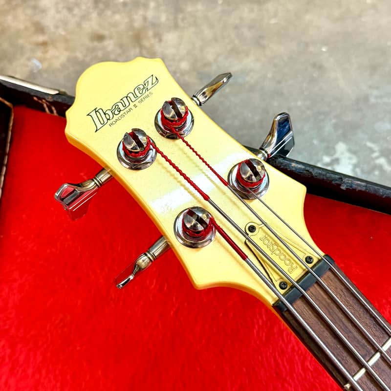 Ibanez Road Star Bass II 1986 - Pearl white RB550 original vintage