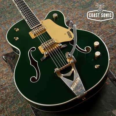 2014 Gretsch G6196T Country Club Cadillac Green made in Japan w/case image 6
