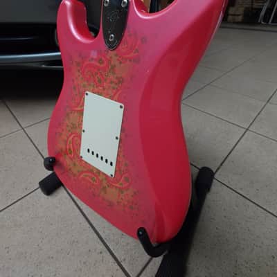 Fender Paisley Stratocaster 72 Made.in Japan 1995 - Pink Paisley image 5