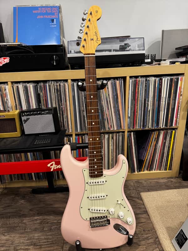 Fender Stratocaster FSR Traditional II '60s RARE Shell Pink image 1