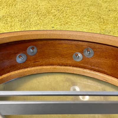 Premier Royal Ace 14" x 4" 3-ply Mahogany Mahogany Duroplastic Vintage RINGO image 24