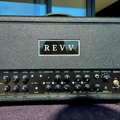 REVV Generator G50 3-Channel 50-Watt Guitar Amp Head 2024 - Present - Black image 2