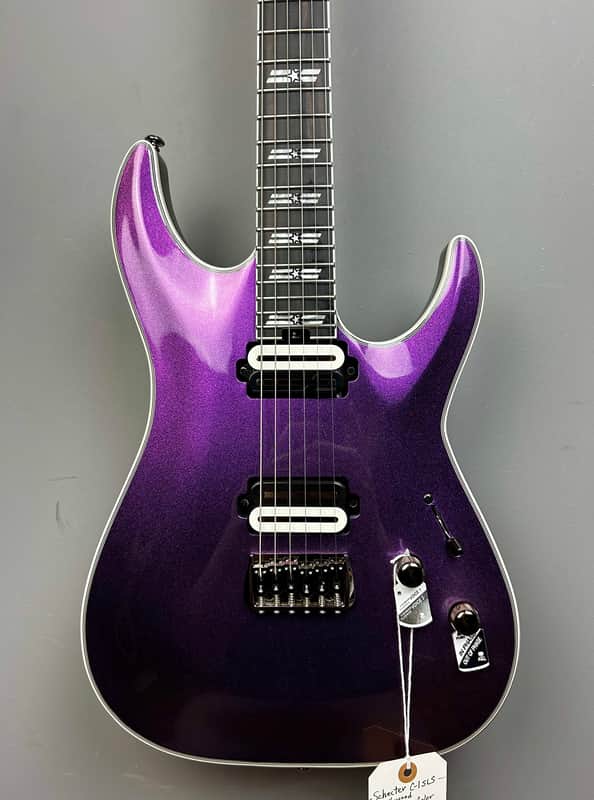 Schecter C-1 SLS Hollywood 2025 - Supernova Metallic image 1