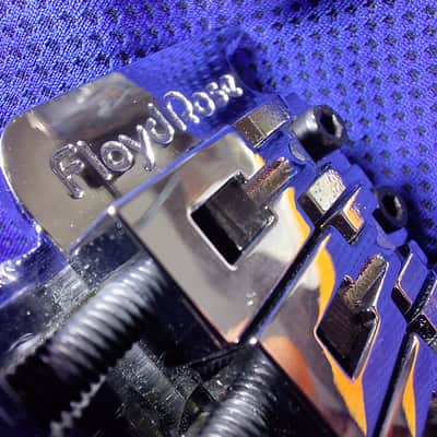 Clean! Original German Floyd Rose (OFR) w/ Push-In Arm - Chrome image 13