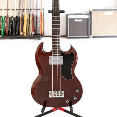 1968 Gibson bass EB-0 in Cherry 6.7lbs! image 1