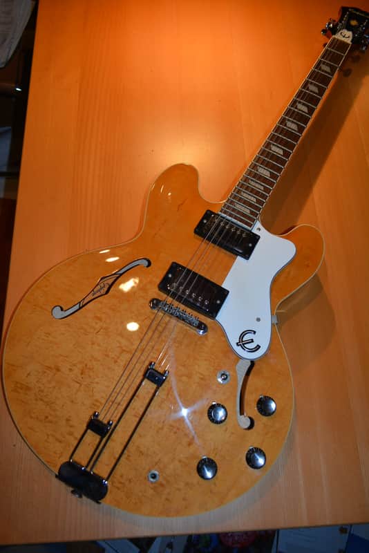 Epiphone Riviera 1995 Natural | Reverb