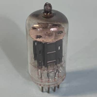 1950s RCA 12AU7 ECC82 (x2) Matched Pair Vintage Long Black Plate Tubes! T144 image 10