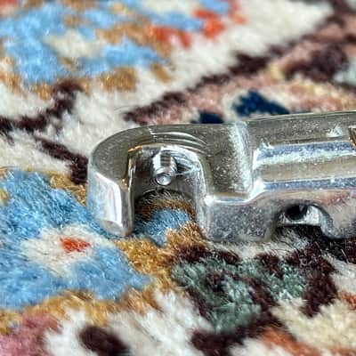 1960's Nickel Gibson Wraparound Bridge Les Paul Junior SG TPBR 8513 12809 Lightning Bar image 5