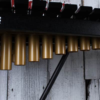Musser M41 Xylophone Kit 3 Octave Musser Xylo Kit with Kelon Bars Black Lacquer image 3