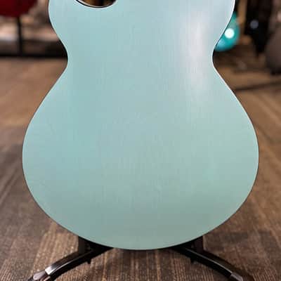 Godin Montreal Premiere HT Laguna Blue w/Godin Gig Bag USED image 5