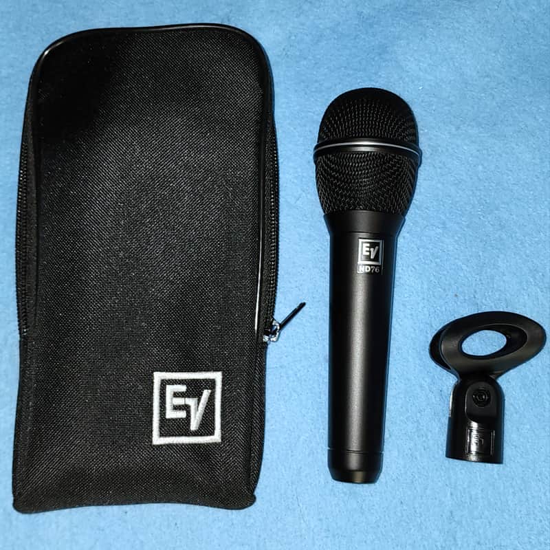 Electro-voice ND76 Microphone with Bag, Mic clip and adaptor image 1