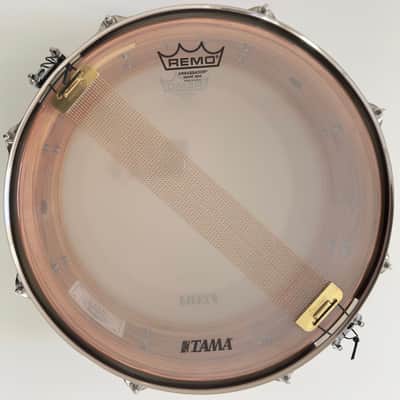 Tama 6x14” Star Reserve Solid Japanese Cedar Snare Drum in Burnt Oiled Cedar Finish image 6