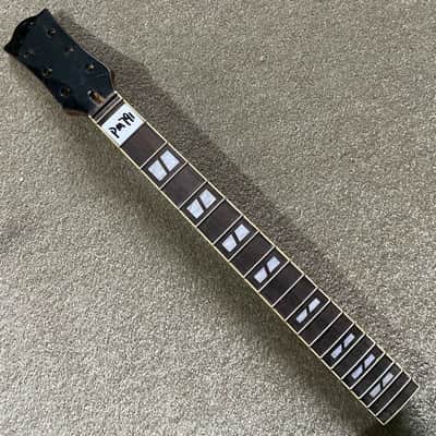 Custom Mahogany Wood DIY Project Guitar Neck, Rosewood 20 Frets Fingerboard image 1