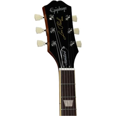 Epiphone Inspired by Gibson Les Paul Standard '50s Electric Guitar (with Gig Bag), Inverness Green image 3