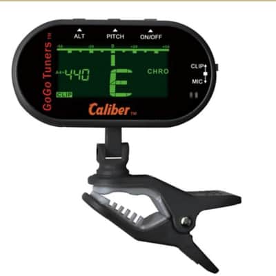 GoGo Caliber Clip-On Tuner 2024 Edition - Black image 2