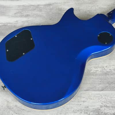 1997 Greco Japan LG-70 Eclipse Style Les Paul (Blue) image 10