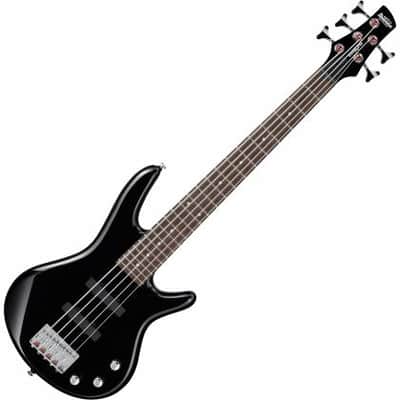 Ibanez GSRM25BK Gio SR miKro Short Scale 5 String Electric Bass, Black image 2