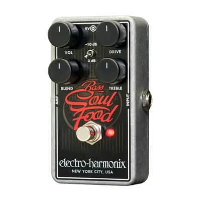 Electro-Harmonix Bass Soul Food Transparent Overdrive Pedal image 1
